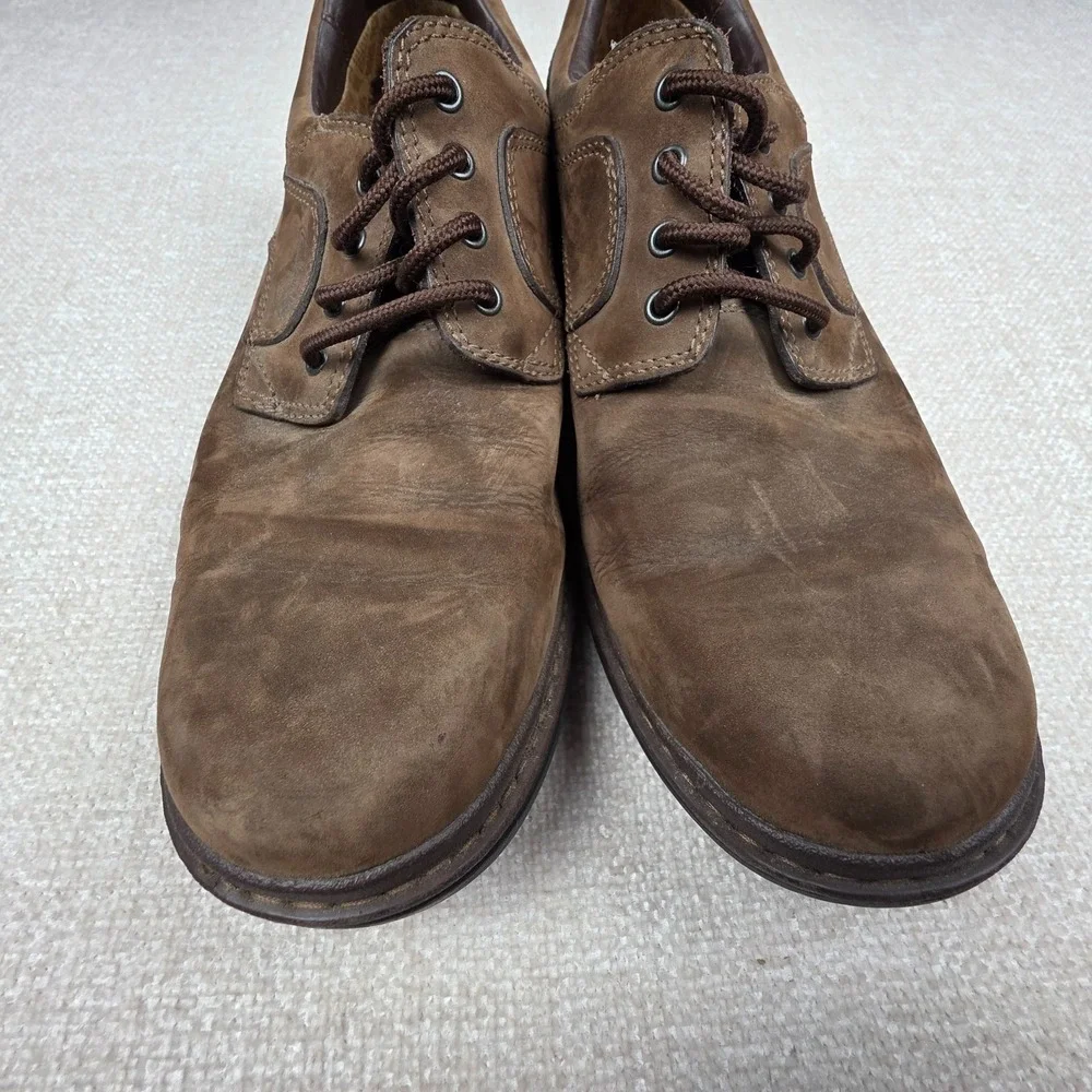Clarks Active Air Mens 10.5 M Brown Leather‎ Oxford Casual Shoes 71972